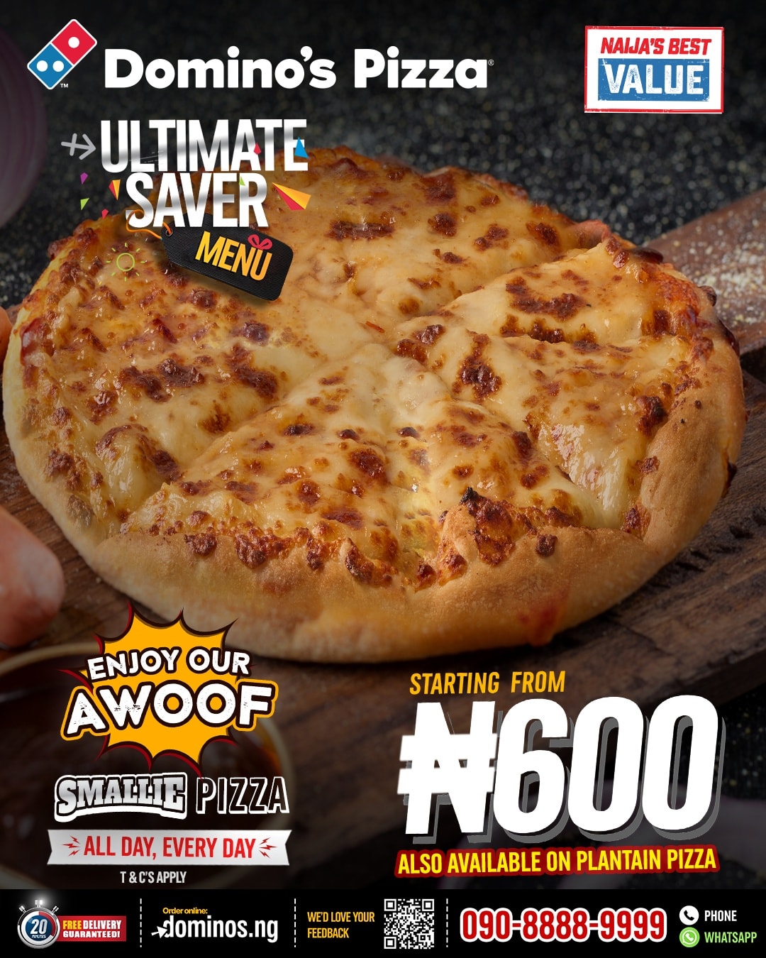 Smallie Pizza | Ultimate Saver Menu