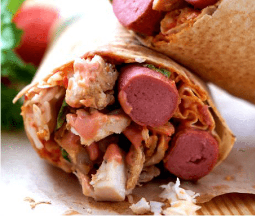 Shawarma - Double Sausage Chicken