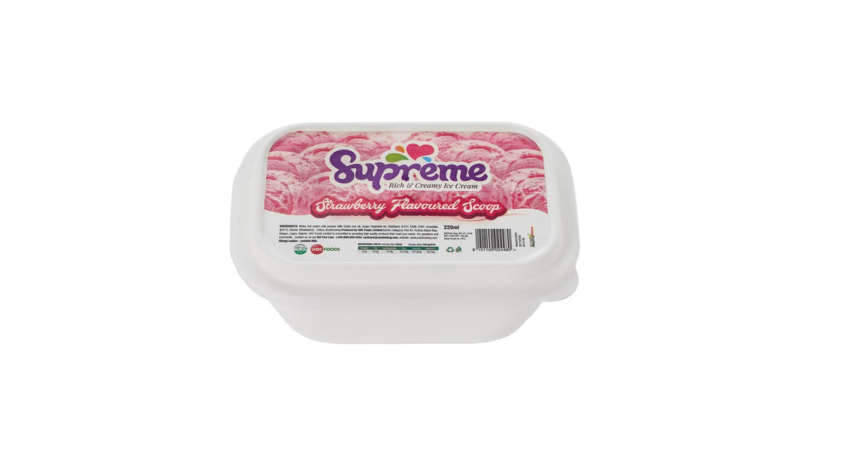 Supreme Ice Cream 220ml