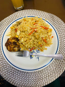 Egg Fried Rice with Chicken